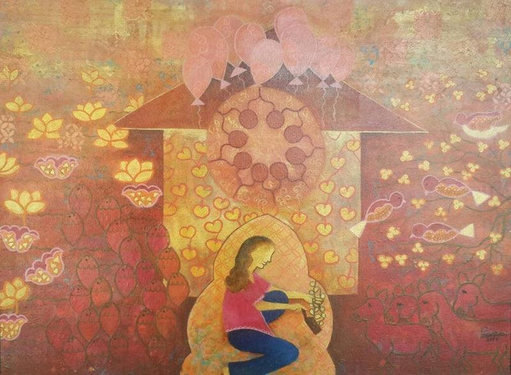 Towards Oneness 1 Painting by Poonam Agarwal | ArtZolo.com