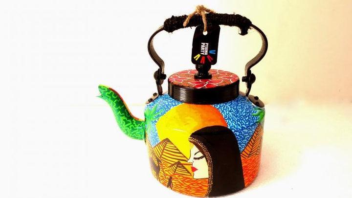 Traditional Arab Tea Kettle Handicraft by Rithika Kumar | ArtZolo.com