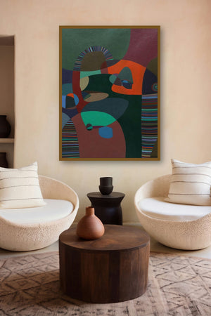 Transformation (Rhythmic Rhapsody) by artist Kiran Gunjkar displayed in a Designer gallery