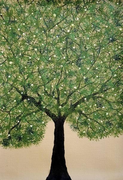 Treescape 3 Painting by Sumit Mehndiratta | ArtZolo.com