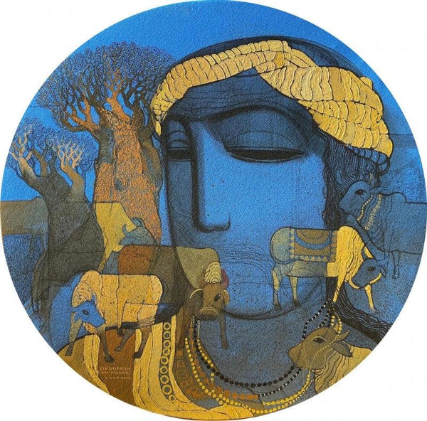 Tribal Series 2 Painting by Siddharth Shingade | ArtZolo.com
