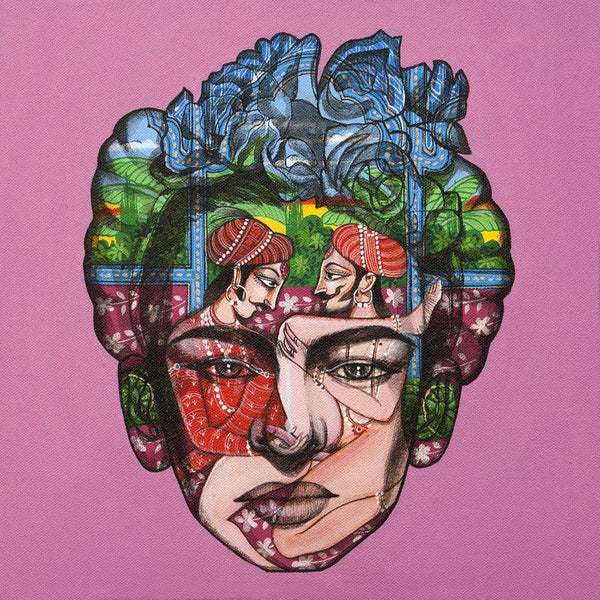 Tribute To Frida Kahlo Painting by Vijay Shelar | ArtZolo.com