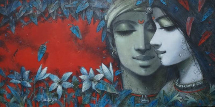 Tune Of Love 5 Painting by Subrata Das | ArtZolo.com