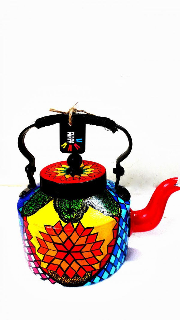 Turkish Treat Tea Kettle Handicraft by Rithika Kumar | ArtZolo.com