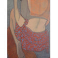 Figurative acrylic painting titled 'UNTITLED', 46x16 inches, by artist Bhakti Lad on Canvas