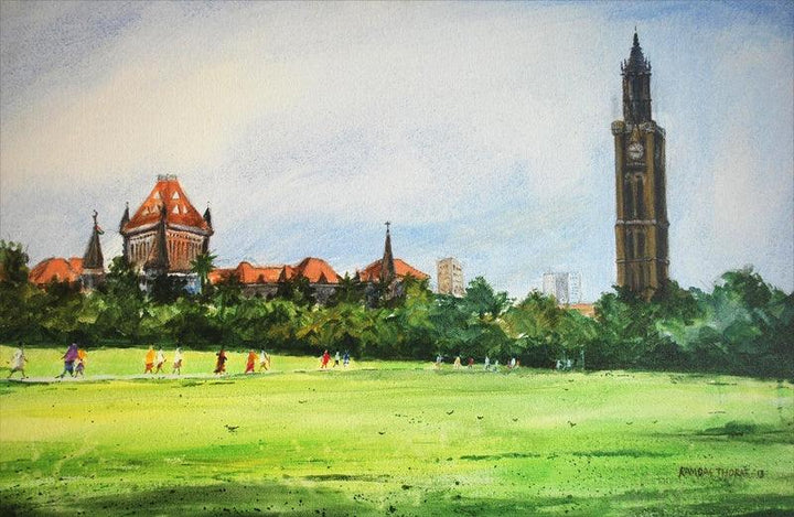 University Of Mumbai Painting by Ramdas Thorat | ArtZolo.com