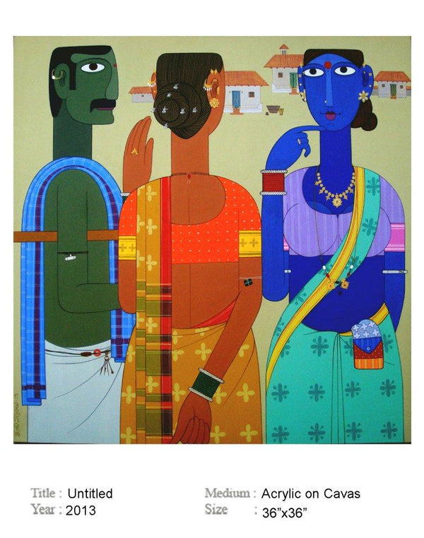 Untitle Painting by Narsimlu Kandi | ArtZolo.com