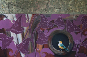 Nature acrylic painting titled 'Untitled 1', 24x36 inches, by artist GOPAL Roy on Canvas