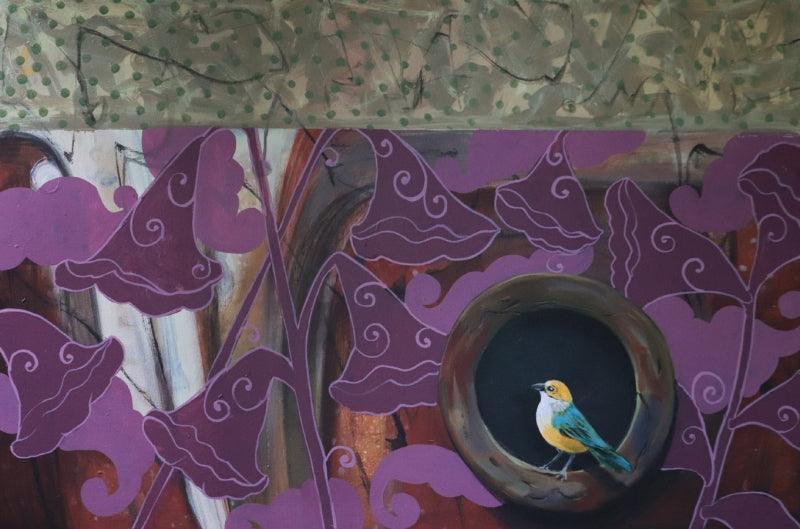 Nature acrylic painting titled 'Untitled 1', 24x36 inches, by artist GOPAL Roy on Canvas