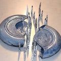 Abstract sculpture titled 'Untitled 1', 36x24x12 inches, by artist Biswajita Moharana on Ceramic