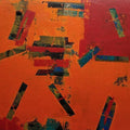 Abstract acrylic painting titled 'Untitled 1', 21x27 inches, by artist Sharad Tarde on Canvas