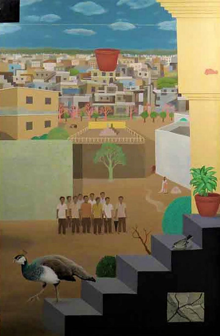 Untitled 1 Painting by Haraprasad Tripathy | ArtZolo.com