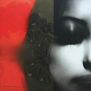 Figurative mixed media painting titled 'Untitled 1', 30x30 inches, by artist Nishant Dange on Canvas