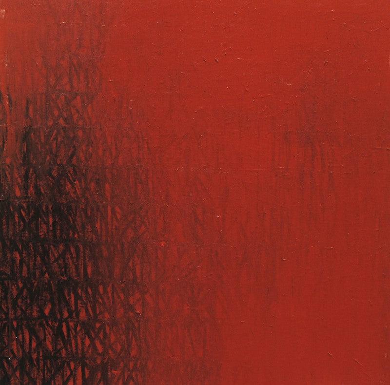 Abstract acrylic painting titled 'Untitled 1', 36x36 inches, by artist Girish Udkude on Canvas