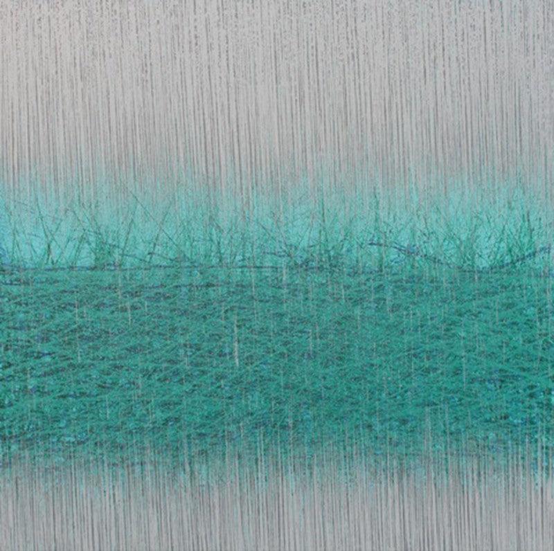 Abstract acrylic painting titled 'Untitled 1', 36x36 inches, by artist Satish Bhaisare on Canvas