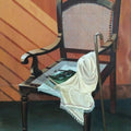 Still-life acrylic painting titled 'Untitled 1', 48x36 inches, by artist Divya Chinni on Canvas