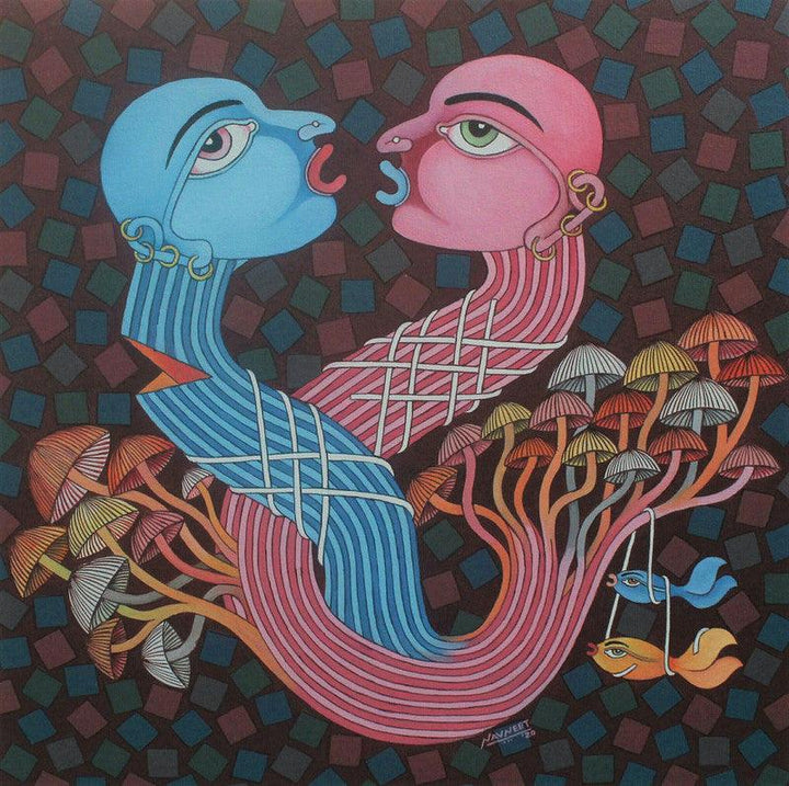 Untitled 1 Painting by Navneet Rathod | ArtZolo.com