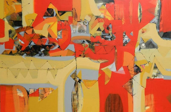 Untitled 1 Painting by Satendra Mhatre | ArtZolo.com