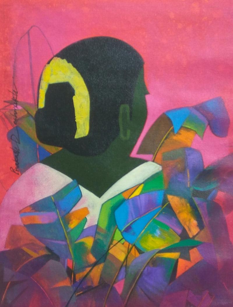 Figurative acrylic painting titled 'Untitled 1', 16x12 inches, by artist Prakash Deshmukh on Canvas