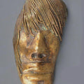Figurative sculpture titled 'Untitled 1', 7x4x2 inches, by artist Kishor Sharma on Bronze