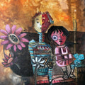 contemporary acrylic painting titled 'Untitled 1', 14x12 inches, by artist Ekta Singh on Canvas