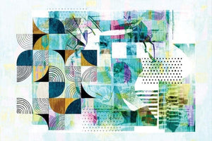 Abstract mixed media painting titled 'Untitled 10', 48x72 inches, by artist Sunil Balkawade on Canvas