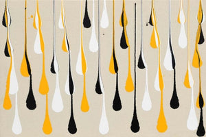 Abstract acrylic painting titled 'Untitled 102', 24x36 inches, by artist Sumit Mehndiratta on Canvas