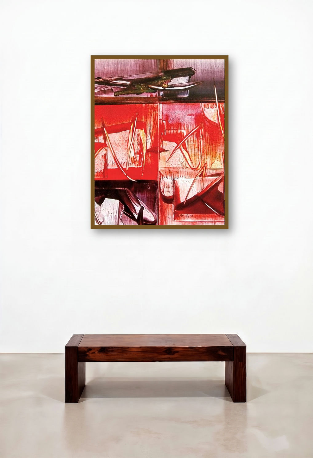 Untitled 12 (Crimson Current)
