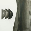 Abstract charcoal drawing titled 'Untitled 12', 14x22 inches, by artist Narendra Jatav on Paper