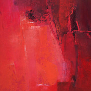 Abstract acrylic painting titled 'Untitled 123', 36x36 inches, by artist Siddhesh Rane on Canvas