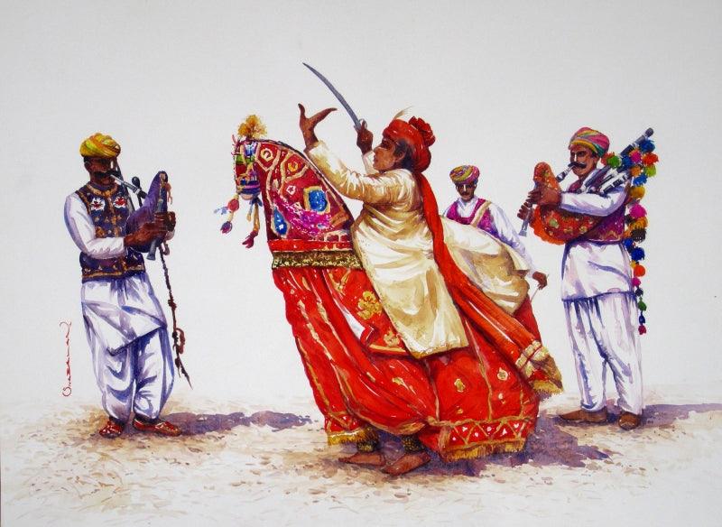 Figurative oil painting titled 'Untitled 13', 24x48 inches, by artist Siva Balan on Canvas