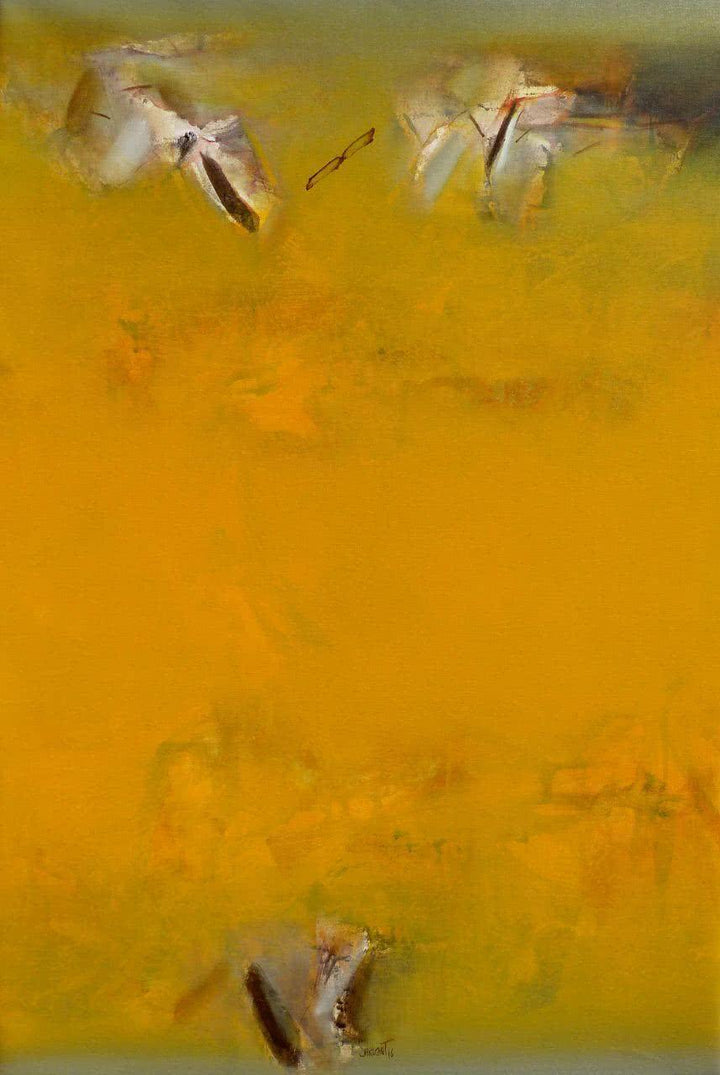 Untitled 137 Painting by Shrikant Kadam | ArtZolo.com
