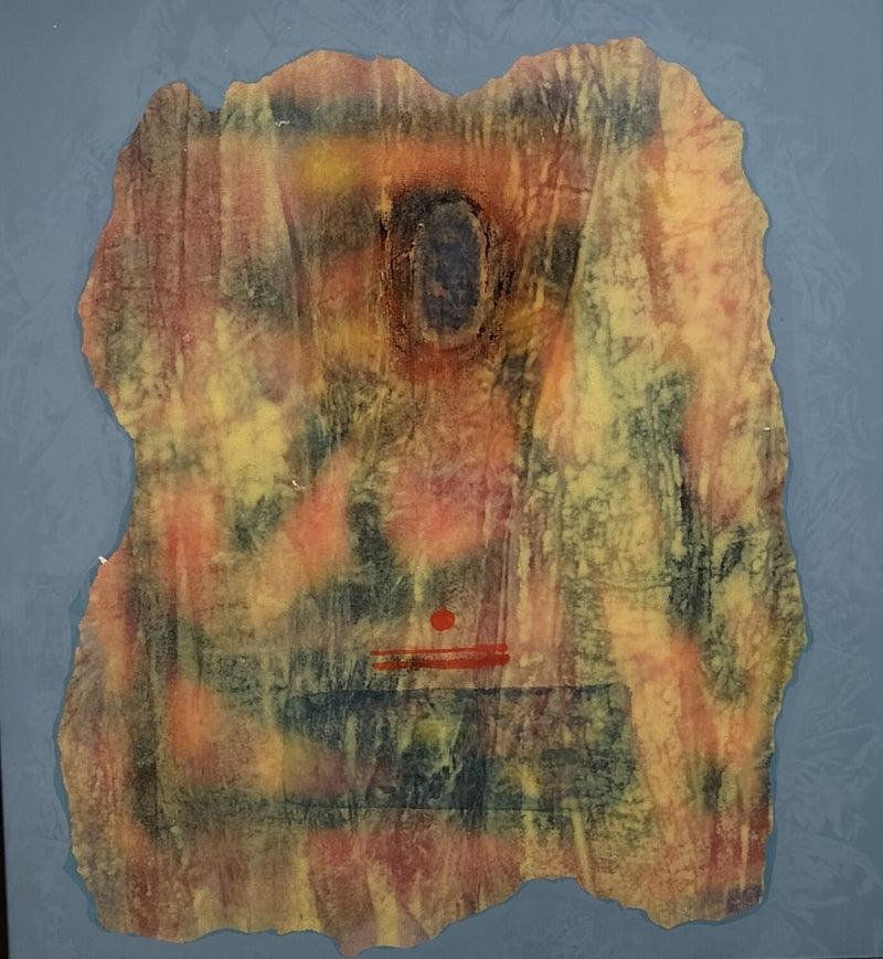 meditation acrylic painting titled 'Untitled 14', 33x33 inches, by artist Biplab Bijoy Dutta on Canvas