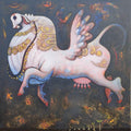 Animals acrylic painting titled 'Untitled 16', 48x48 inches, by artist Ramesh Gujar on Canvas