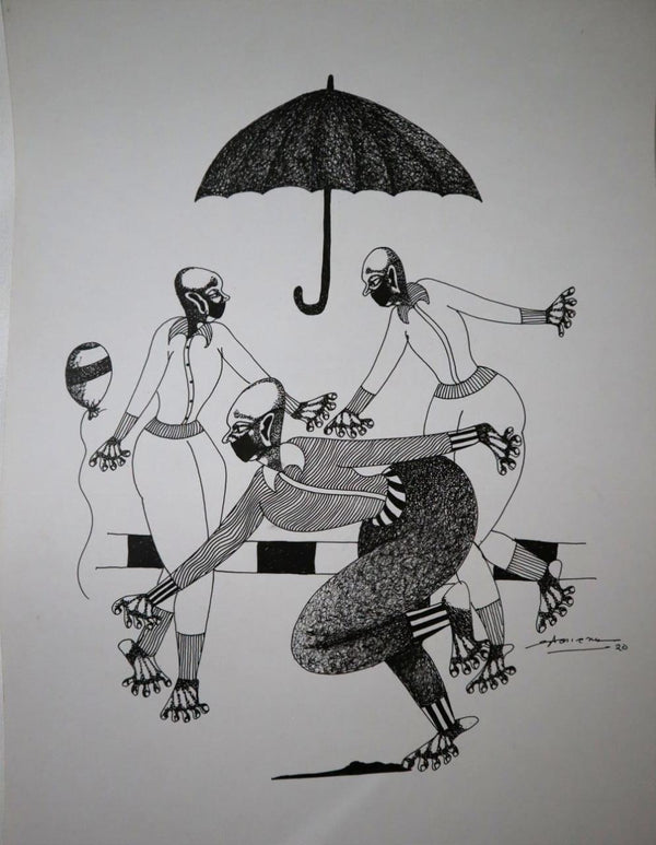 Untitled 2 Drawing by Shrikant Ranga | ArtZolo.com