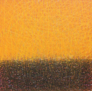 Abstract acrylic painting titled 'Untitled 2', 60x60 inches, by artist Satish Bhaisare on Canvas