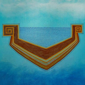 contemporary acrylic painting titled 'Untitled 2', 36x36 inches, by artist Snehal Ekbote on Canvas