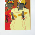 Figurative serigraphs painting titled 'Untitled 2', 30x22 inches, by artist Thota Vaikuntam on Paper