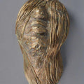 Figurative sculpture titled 'Untitled 2', 9x5x4 inches, by artist Kishor Sharma on Bronze