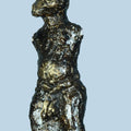 Figurative sculpture titled 'Untitled 2', 11x3x3 inches, by artist Kishor Sharma on Bronze