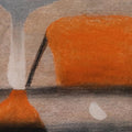 Abstract soft pastel drawing titled 'Untitled 2', 6x8 inches, by artist Chaitanya Dalvi on Paper