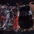 Abstract mixed media painting titled 'Untitled 2', 21x27 inches, by artist Sanjay Sawant on Mountboard