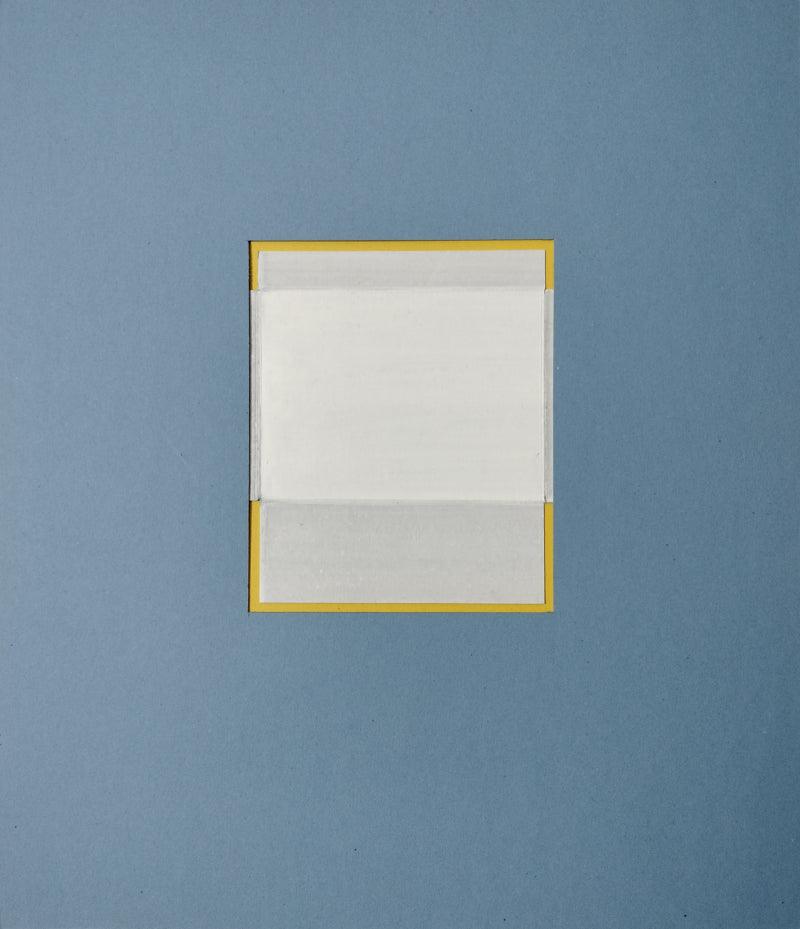 Abstract mixed media painting titled 'Untitled 20', 14x12 inches, by artist Rohit Bhanushali on Paper