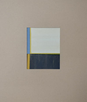 Abstract mixed media painting titled 'Untitled 22', 14x12 inches, by artist Rohit Bhanushali on Paper