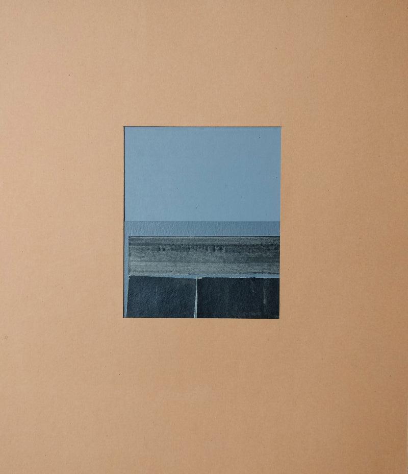 Abstract mixed media painting titled 'Untitled 24', 14x12 inches, by artist Rohit Bhanushali on Paper