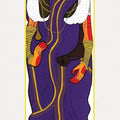 Figurative serigraphs painting titled 'Untitled 3', 30x14 inches, by artist Thota Vaikuntam on Paper
