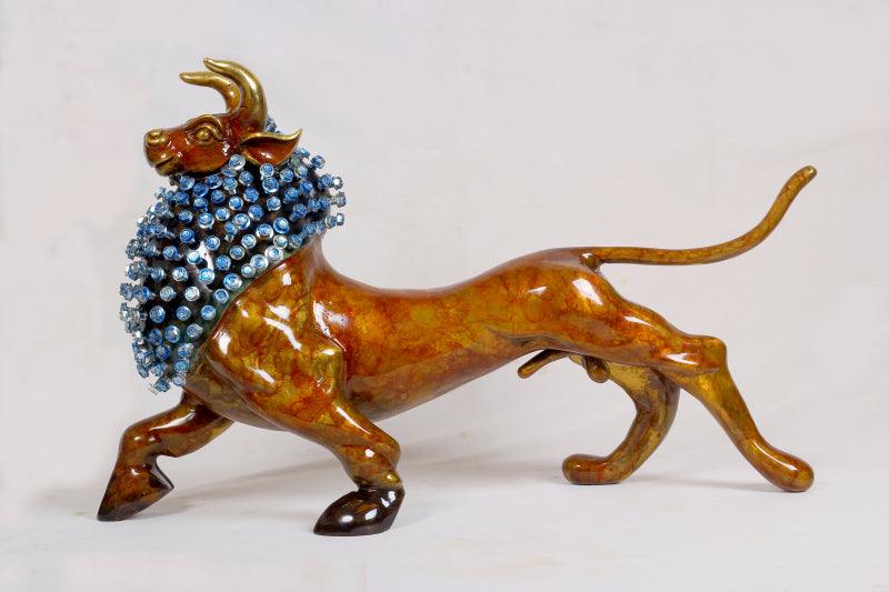 Animals sculpture titled 'Untitled 3', 13x22x6 inches, by artist Srinivasa Rao on Mixedmedia