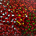 Abstract acrylic painting titled 'Untitled 3', 24x30 inches, by artist Pratap Kore on Canvas