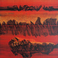 Abstract acrylic painting titled 'Untitled 35', 60x48 inches, by artist Chandan Bhowmick on Canvas