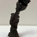 Abstract sculpture titled 'Untitled 4', 1x1x4 inches, by artist Nidhi Garg on Mehndi